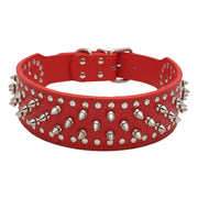 Bullet Nail Pet Medium And Large Rivet Dog Collar