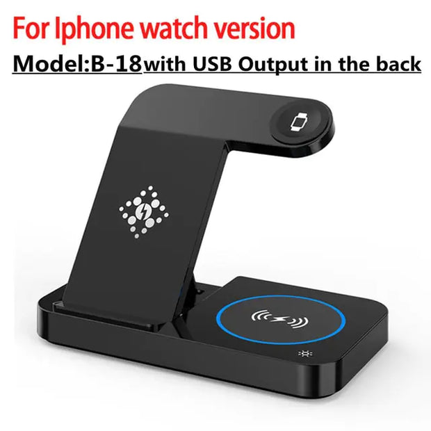 4 in 1 Wireless Super Fast Charger Stand