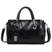 Women Vintage Oil Wax leather luxury handbags