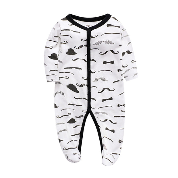 Cotton one-piece baby clothes