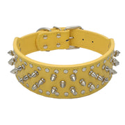 Bullet Nail Pet Medium And Large Rivet Dog Collar