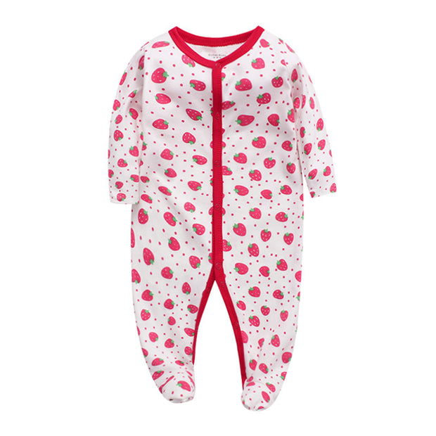 Cotton one-piece baby clothes