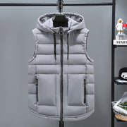 Men's Autumn And Winter Thickened Cotton Padded Vest