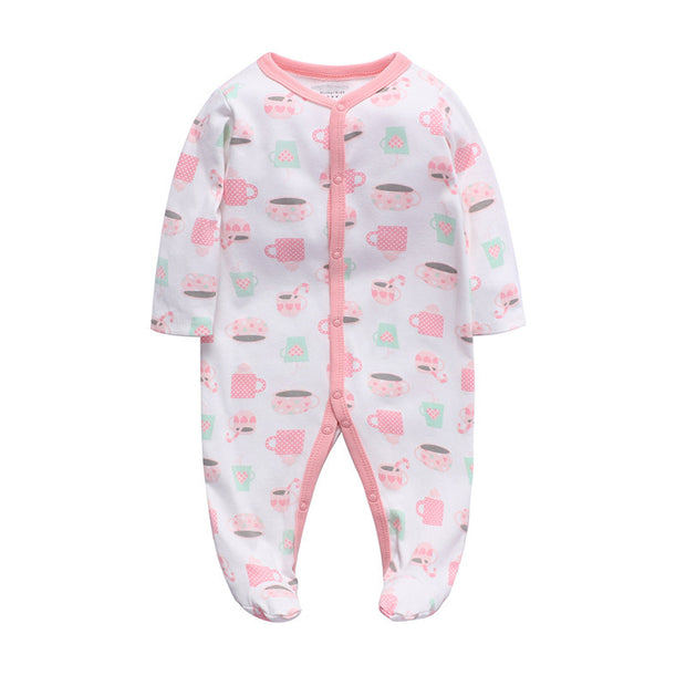 Cotton one-piece baby clothes