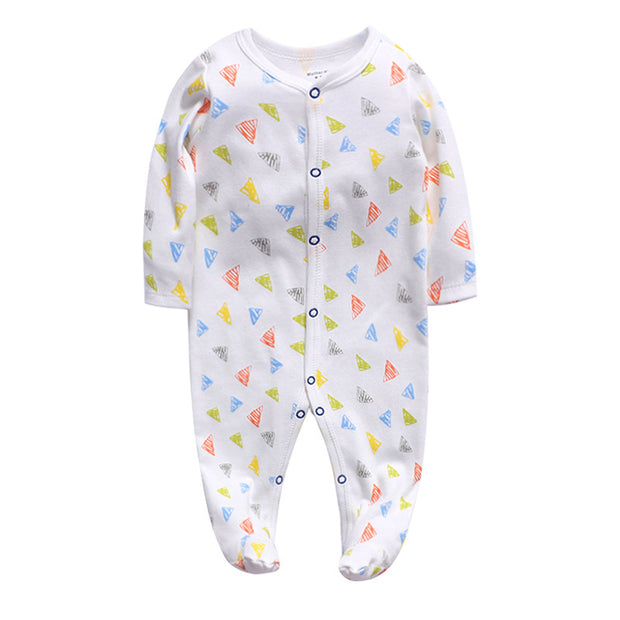 Cotton one-piece baby clothes