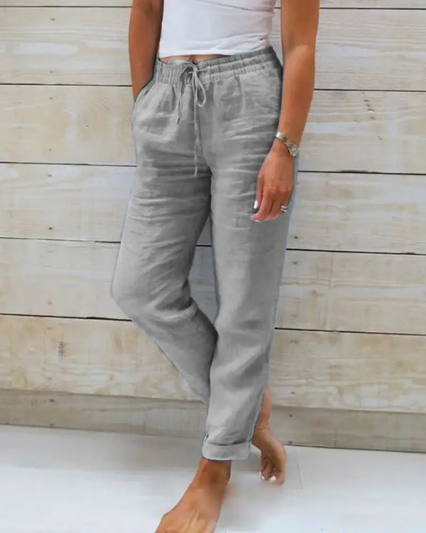 Linen Pants For Woman